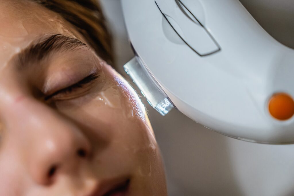 Phototherapy,,Photorejuvenation,,Ipl,In,A,Beauty,Salon.,Care,For,A